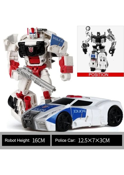 Yeni Haizhixing 5in1 Birleştirici Superion G1 Idw Dönüşüm Aksiyon Figürü Oyuncak Fireflight Skydive Modeli Deformasyon Araba Robot (Yurt Dışından)