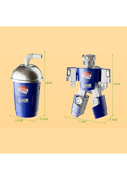 Dönüşüm Makine Modeli Oyuncak Çift Form Dönüşüm Robot Oyuncak Simülasyon Dondurma Kızartma Burger Oyun Evi Çocuk Sürpriz Hediye (Yurt Dışından)