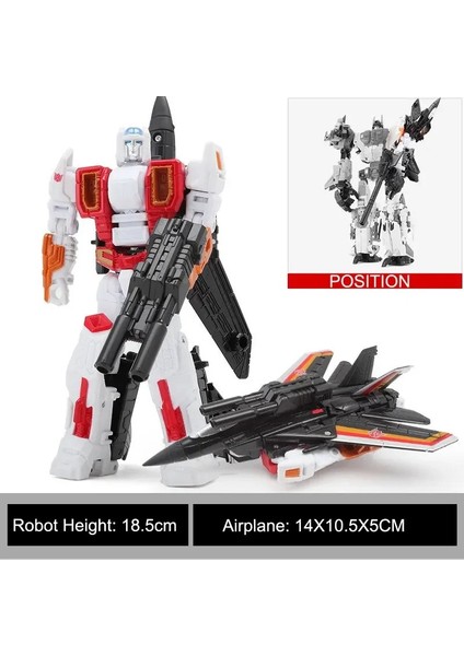 Haizhixing Yeni Tank Dönüşüm Robot Oyuncak Arabalar Erkek Anime Devastator Uçak Mühendislik Askeri Modeli Ko Kids Çocuklar (Yurt Dışından)