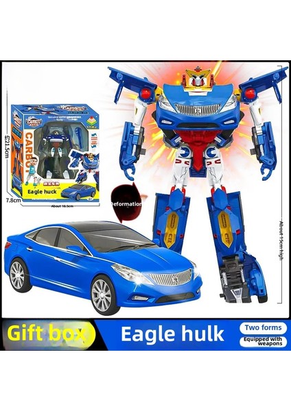 Dönüştürücü Robot Araba Oyuncak Yangın Alarmı Takviyeli Defender Ace Sürücü Kaba Tam Set Tahsil Aksiyon Figürü Playset (Yurt Dışından)