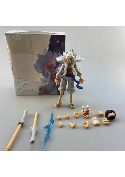 Tek Parça Şekil Luffy Figürleri Dişli 5 Nika Luffy Aksiyon Figürü Pvc Gk Heykeli Ko Modeli Bebek Koleksiyonu Masa Dekoru Oyuncaklar Özelleştirilmiş (Yurt Dışından) modelleri