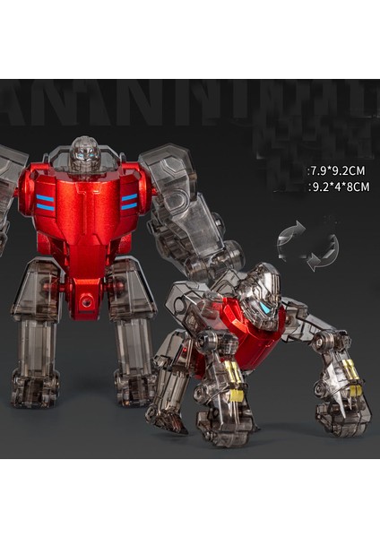 4'ü 1 Arada Deformasyon Hayvan Robot Figürü Dönüşüm Goril Köpekbalığı Kartal Timsah Oyuncak Erkekler Için (Yurt Dışından) fiyatları