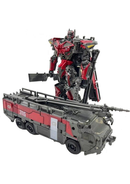 Dönüşüm Oyuncaklar Sentinel Başbakan TW1024 SS61 Baıweı Itfaiye Aracı Autobot Alaşım Modeli Action Figure Deformasyon Robot Hediye (Yurt Dışından) modelleri