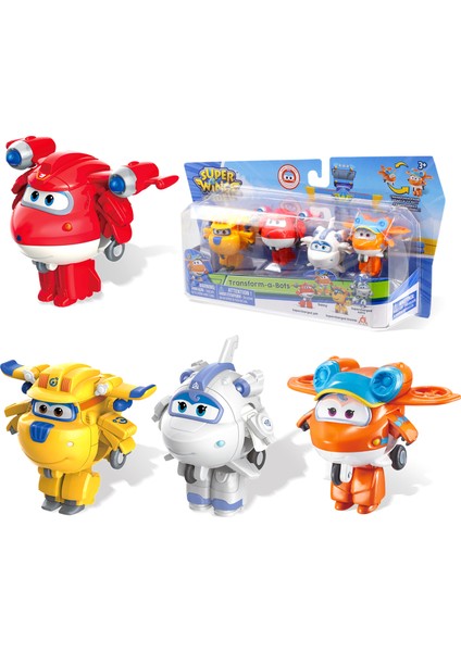 36 Tip Süper Kanatları 2 "ölçekli Mini Dönüştürücü Anime Deformasyon Uçak Robot Aksiyon Figürleri Dönüşüm Oyuncaklar Çocuklar Için Hediyeler (Yurt Dışından)