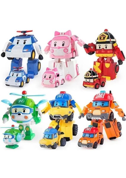 Yeni Silverlit Robocar Kore Robot Çocuk Oyuncakları Dönüşüm Anime Aksiyon Figürü Poli Oyuncaklar Çocuklar Için Playmobil Juguetes (Yurt Dışından)