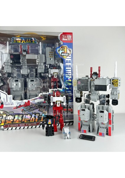 Dönüşüm Metroplex Ko G1 Üç Dönüşüm Canavar Dinobot 5'i 1 Arada Aksiyon Figürleri Oyuncak Hediye Koleksiyonu (Yurt Dışından)