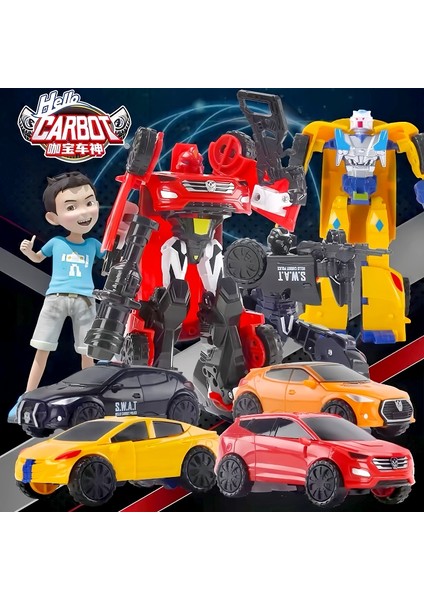 Merhaba Carbot Dönüştürücü Araba Itfaiye Modeli Ambulans Aksiyon Figürü Dönüştürücü Robot Formu Dönüşüm Özelleştirilmiş Erkek Oyuncakları (Yurt Dışından) modelleri