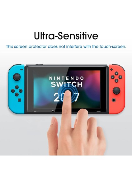 Nintendo Switch Için 6.2 Inç 2017 6.2in Ekran Koruyucu Temperli Cam Kolay Kurulum Kacıksız Çizilmez (Yurt Dışından) modelleri