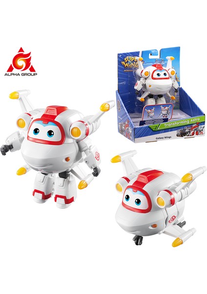 Süper Kanatları 5 Inç Dönüşümü Jett Dizzy Donny Deformasyon Uçak Robot Aksiyon Figürleri Dönüşüm Animasyon Çocuk Oyuncakları (Yurt Dışından)