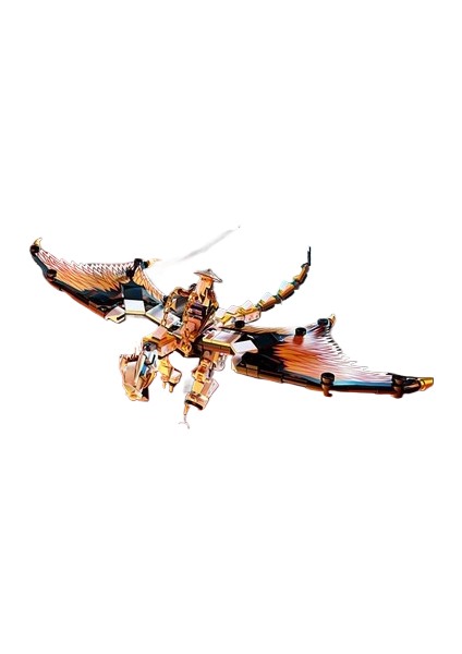 Uyumlu Phantom Ninja Yapı Taşları Kristal Kral Mecha Puzzle Yapboz Çocuk Oyuncakları (Yurt Dışından)