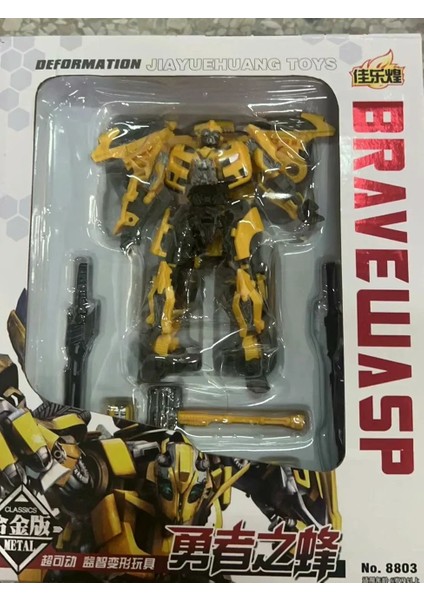 Spot Ürünler Jıayuehuang Dönüştürücü Oyuncaklar 8803 Arı Boy SS49 Orijinal Büyük Versiyon Robot Modeli Koleksiyonu Anime Aksiyon Figürleri (Yurt Dışından)