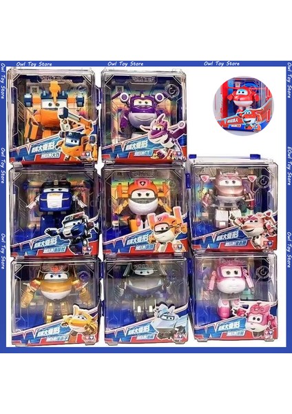 Yeni Süper Kanatlar 2 "ölçekli Mini Dönüştürücü Anime Deformasyon Uçak Robot Aksiyon Figürleri Dönüşüm Oyuncaklar Çocuklar Için Hediyeler Sıcak (Yurt Dışından) fiyatları