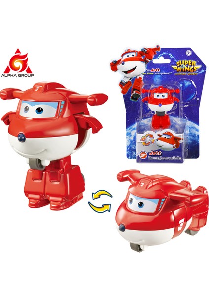 Süper Kanatlar Mini Yenı Jett 2 Inç 3 Adımda Uçakya Robot Dönüşümü Deformasyon Aksiyon Figürleri 2 Modu Dönüştürücü Çocuk Oyuncak (Yurt Dışından) fiyatları