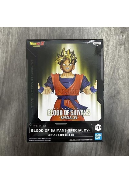 Bandai Stokta Orijinal Banpresto Dragon Ball Z Kan Saiyans Özel Bos SP15 Gelecek Son Gohan Aksiyon Şekilli Kalıp Oyuncak (Yurt Dışından)