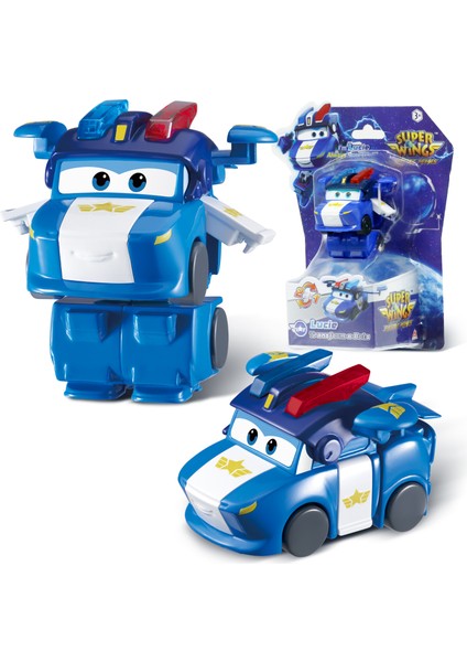 Süper Kanatlar Mini Yenı Jett 2 Inç 3 Adımda Uçakya Robot Dönüşümü Deformasyon Aksiyon Figürleri 2 Modu Dönüştürücü Çocuk Oyuncak (Yurt Dışından)