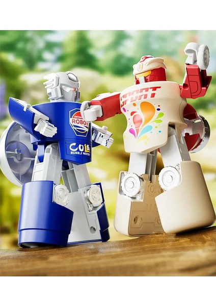 Dönüşüm Makine Modeli Oyuncak Çift Form Dönüşüm Robot Oyuncak Simülasyon Dondurma Kızartma Burger Oyun Evi Çocuk Sürpriz Hediye (Yurt Dışından) fırsatları