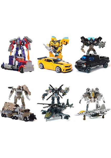 Dönüşüm Oyuncaklar Bmb Baıweı Op Komutanı Bumbleb Hound Shockwave Grimlock Prowl Ironhide Şekilli Kalıp Aksiyon Deforme Robot (Yurt Dışından) modelleri