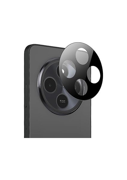Microsonic Redmi 14C Kamera Lens Koruma Camı V2 Siyah