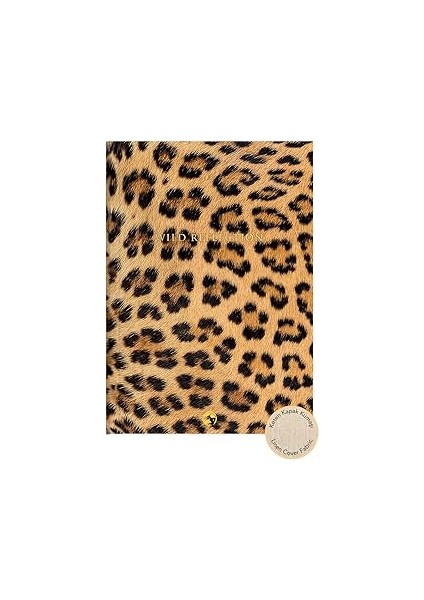 Le Color Keten Ciltli Defter Düz Leopar 17X24