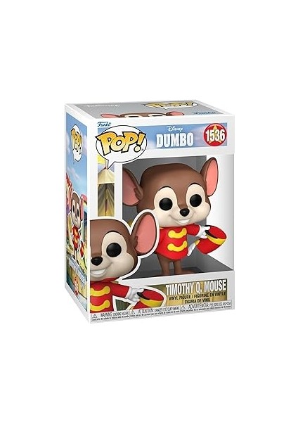 Nita Toys Funko Pop Disney: Dumbo - Timothy Q.mouse Figür