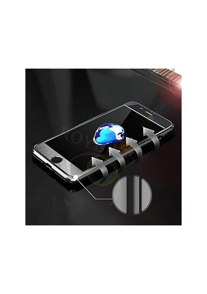 Zore Voero Aynali IP6SP Silver ile Uyumlu Sert Kapak