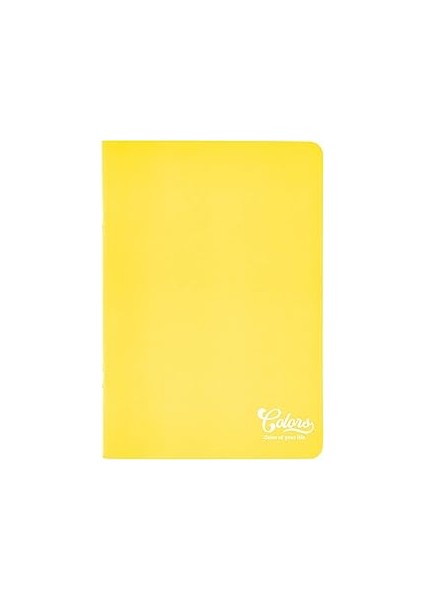 Meteksan Colors A4 80 Yaprak Çizgili Defter, Sarı