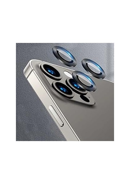 Iphone 13 Pro Ile Uyumlu Arka Kamera Tempered Çözünürlük Engellemeyen, Parmak Izi Bırakma