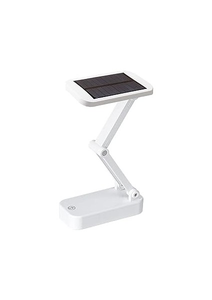 (Purple) - Solar Table Lamp,dinowin USB Rechargeable Portable Flexible Gooseneck 8led Mini Solar De