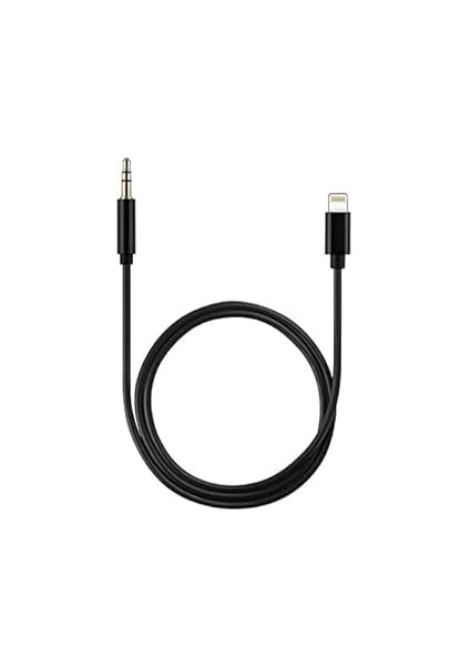 Heartz Iphone Aux Kablo, Lightning To 3.5mm Aux Kablosu Bluetooth Bağlantisi Gerekmez Iphoneleri Ar
