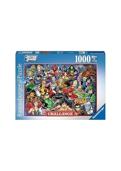 Ravensburger Ravensburger 1000 Parçalı Puzzle Dc Comics Rekabet