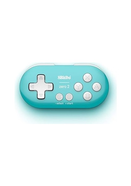 8bitdo Zero 2 Bluetooth Gamepad For Switchpcmacosandroid (Turquoise Edition) [