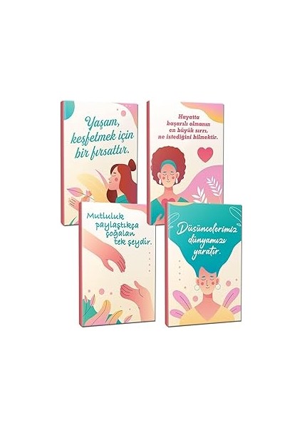 Mor Motivasyonel Terapi Defterleri 4'lü Set