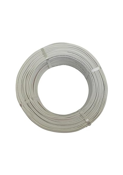 100m Hoparlör Kablosu 2x0.75mm² Cca Beyaz-Kırmızı | Halogen Free - Zehirli Gaz Salınımı Yoktur