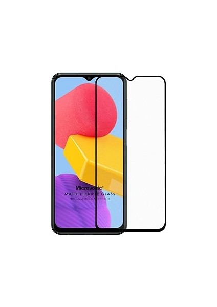 Microsonic Galaxy M13 Seramik Matte Flexible Ekran Koruyucu Siyah