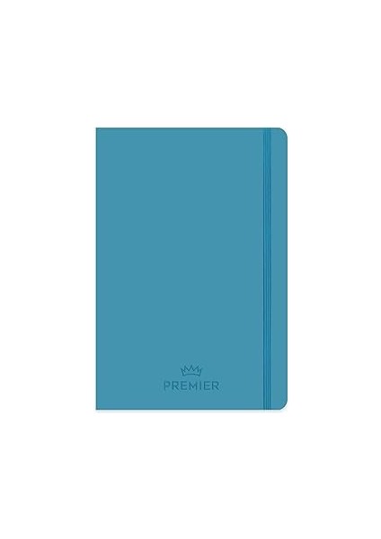 Keskin Color 17X24 96 Yaprak Kareli Ciltli Premier Defter - Mavi
