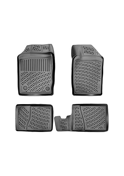 Rizline Renault Clio 2 1998-2005 Uyumlu 3D Havuzlu Paspas