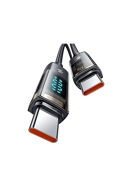 Mcdodo CA-3610 100W Typec Typec Hızlı Şarj Data Kablo 1.2m-Siyah
