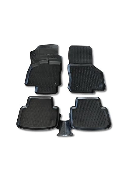 Wöller Volkswagen Passat B8.5 B8 Paspas 2015 2023 Arası Uyumlu 3D Havuzlu Paspas