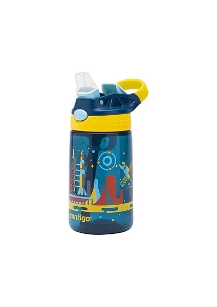 Gizmo Flip Uzay Tritan Suluğu 420 ml Mavi