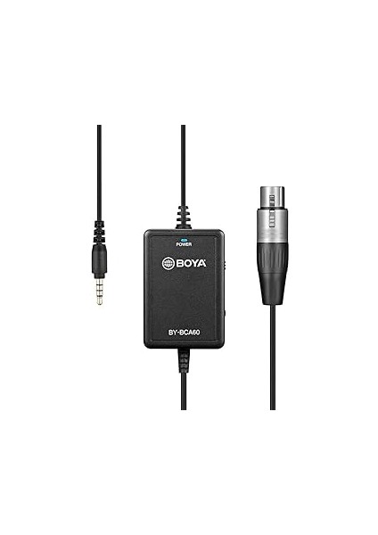 Boya By-Bca60 48v Phantom Mobil Xlr Mikrofon Kablo, Standart