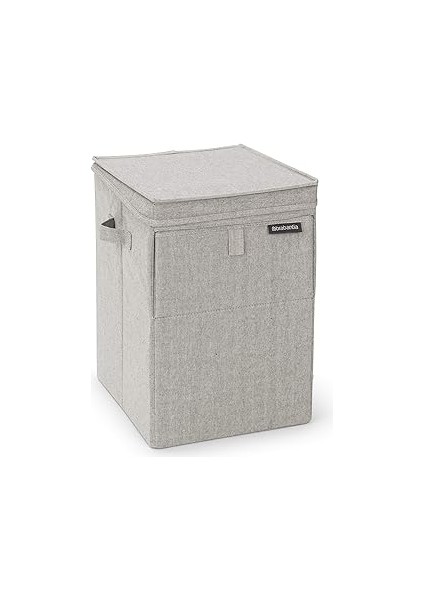 - Istiflenebilir Çamaşır Sepeti, Kolay Doldurulur ve Boşaltılır - Büyük Hacim - Hızlı Şek