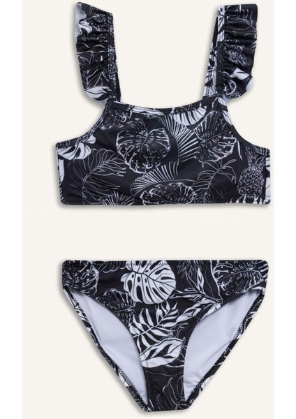 Kız Çocuk Çiçekli Bikini Takımı E5223A825HS