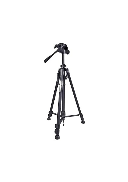 Hobimtek WT-3520 Kamera Video Cep Telefonu Profesyonel Tripod 140 cm Taşıma Çantalı