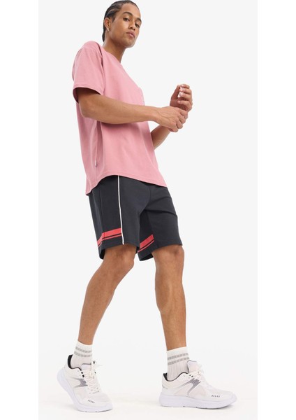 Fit NBA Chicago Bulls Standart Fit Kısa Paça Şort E3009AX25SM