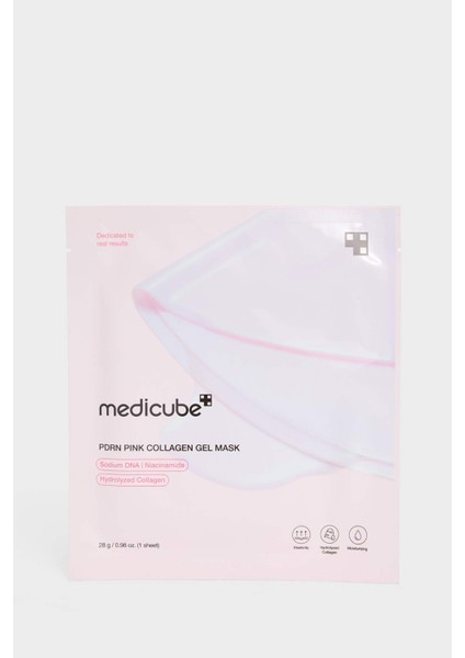 Pdrn Pink Collagen Gel Mask - 48 Saat Elastikiyet Koruyucu ve Besleyici Kolajenli Jel Maske 28GR