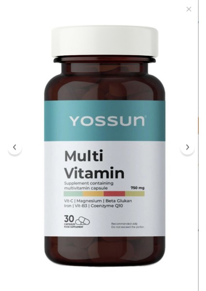 Multivitamin İçeren Kapsül Takviye Edici Gıda fiyatları