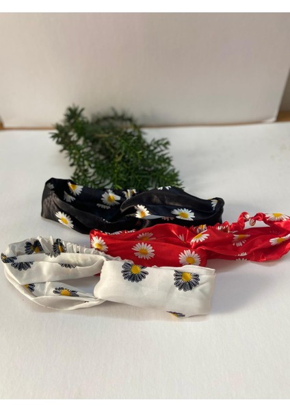 3'lü Saten Düğüm Bandana modelleri