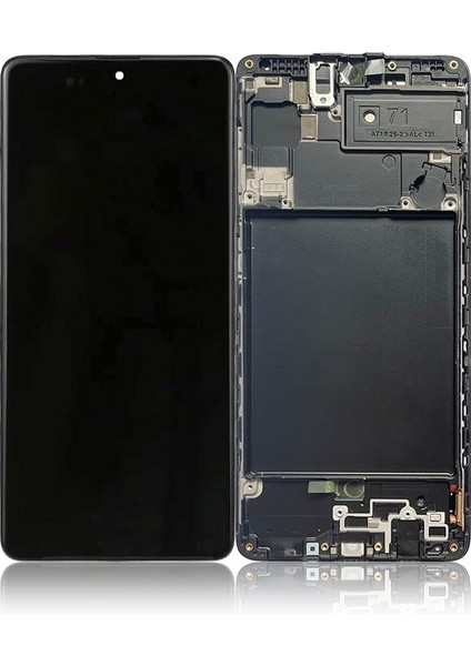 Samsung Uyumlu A715 A71 LCD Dokunmatik Ekran OLED Çıtalı Büyük Inç fiyatları