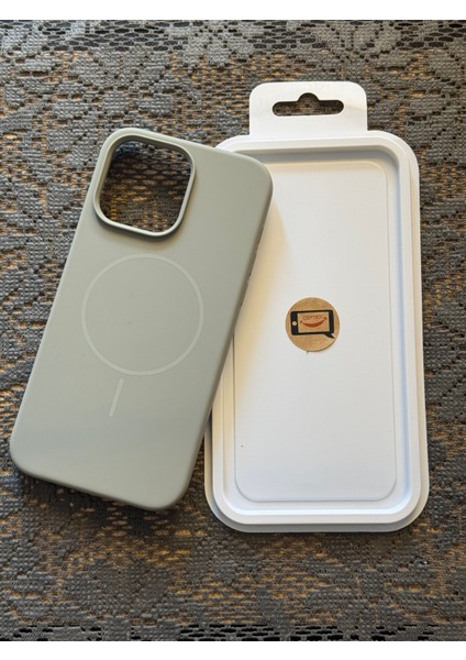 Iphone 14 Pro Max Uyumlu Magsafe Lansman Silikon Kılıf