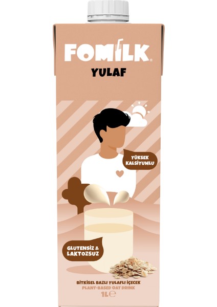 Bitkisel Yulaf Sütü 1 L Laktozsuz Vegan Doğal Aroma ve Koruyucu İçermez fiyatları